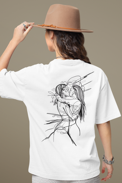 Organic Cotton T-shirt: Love in every line