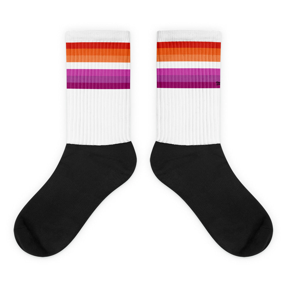 Lesbian Pride Socks