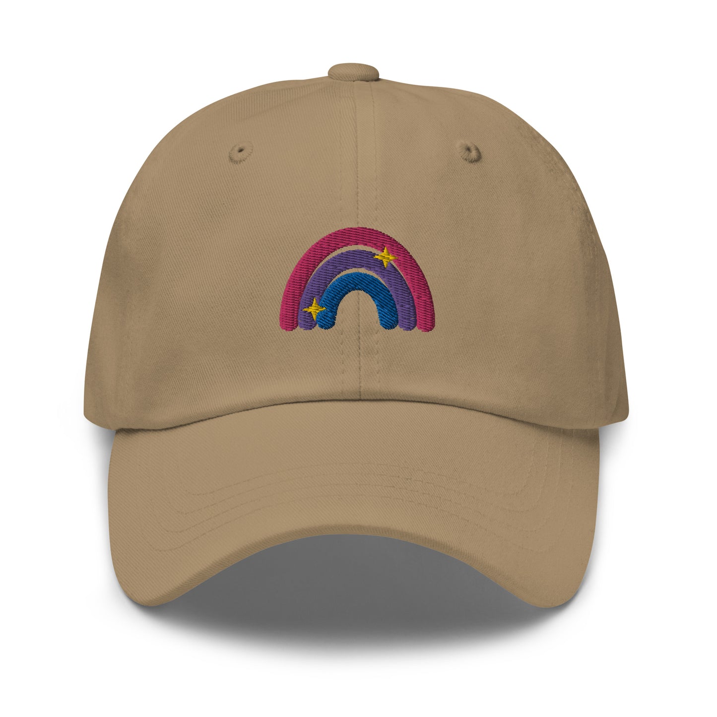 Bisexual Rainbow dad hat