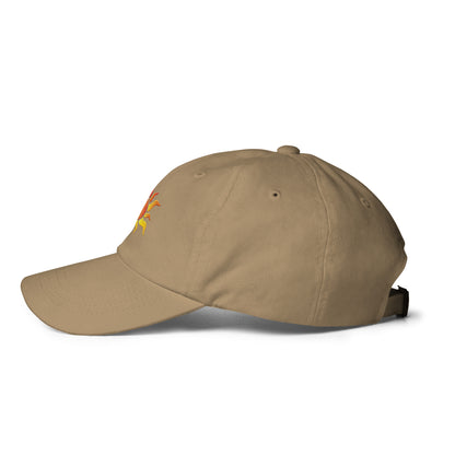 Casquette de baseball : Soleil arc-en-ciel