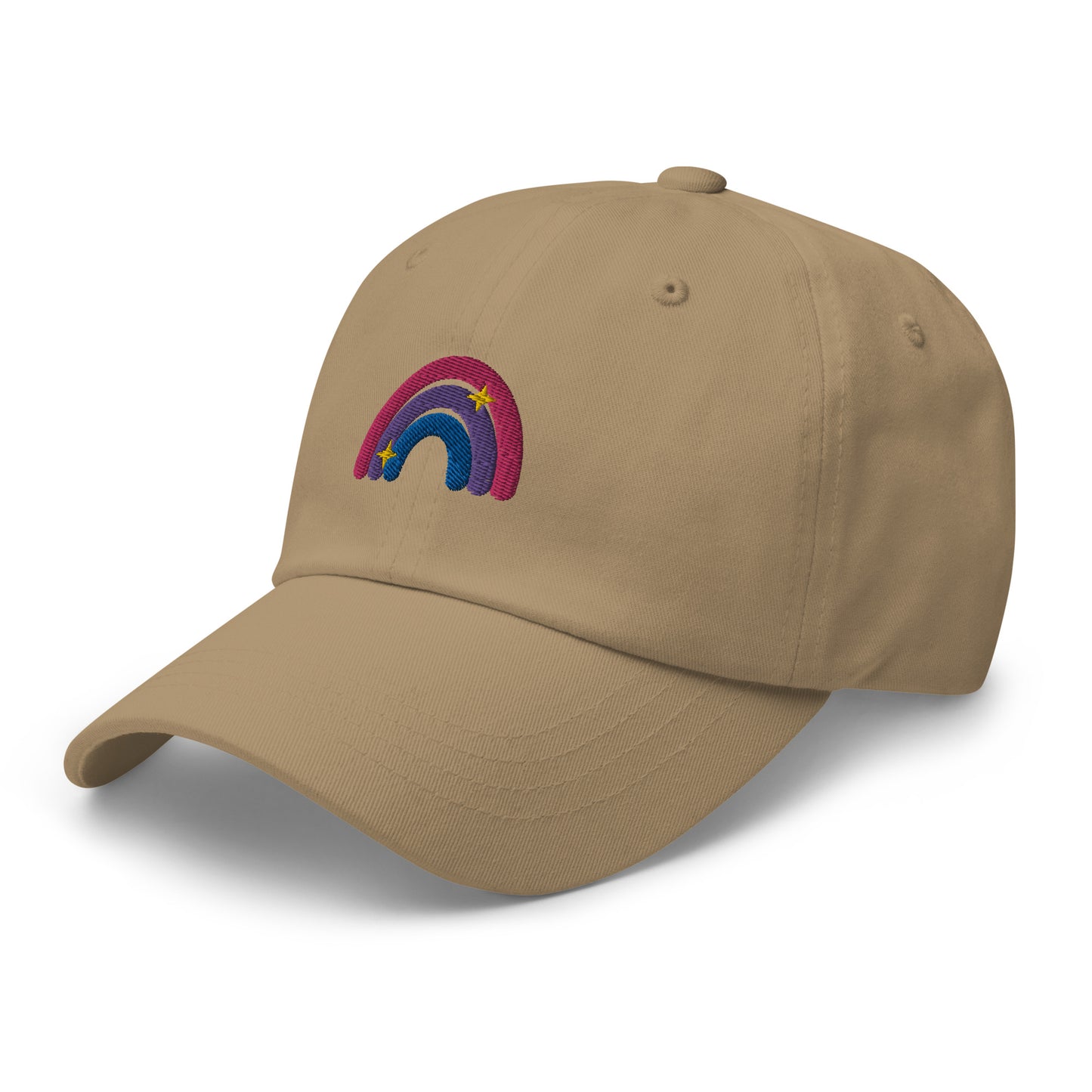Bisexual Rainbow dad hat