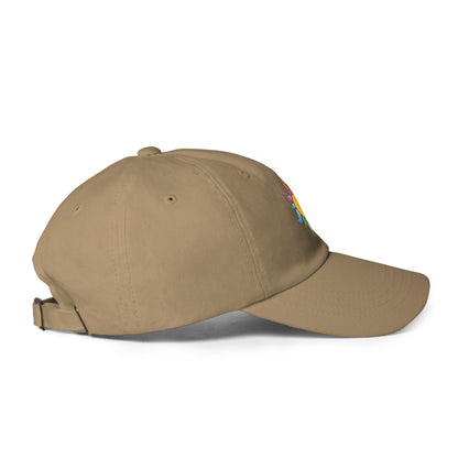 Casquette de baseball : Soleil arc-en-ciel