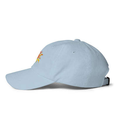 Casquette de baseball : Soleil arc-en-ciel