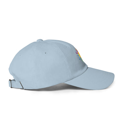 Baseball Hat: Rainbow Sun