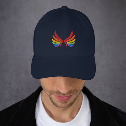 Baseball Hat: Wings of Pride