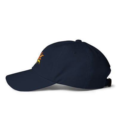 Casquette de baseball : Soleil arc-en-ciel