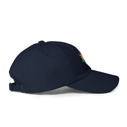 Baseball Hat: Rainbow Sun