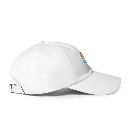 Casquette de baseball : Soleil arc-en-ciel