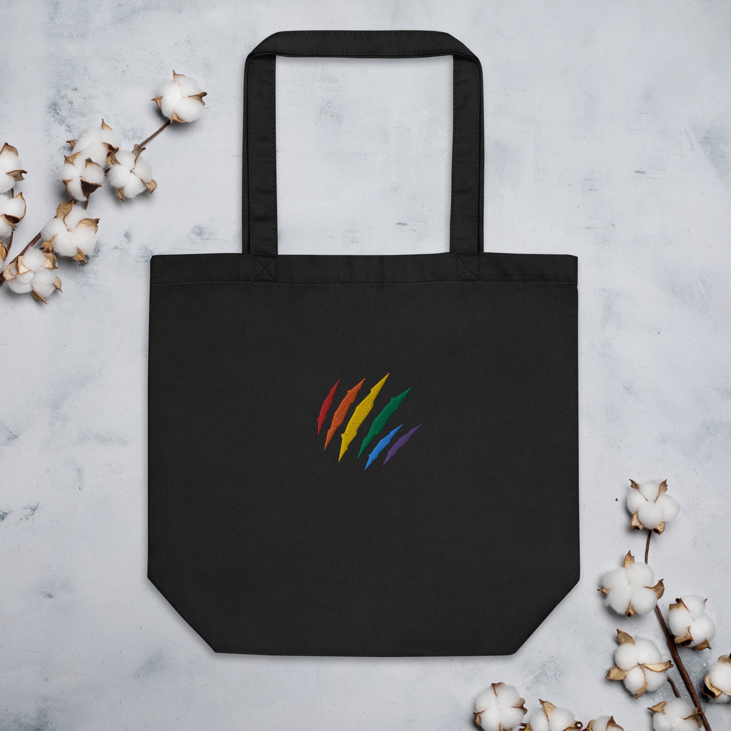 Eco Tote Bag: Rainbow Mark