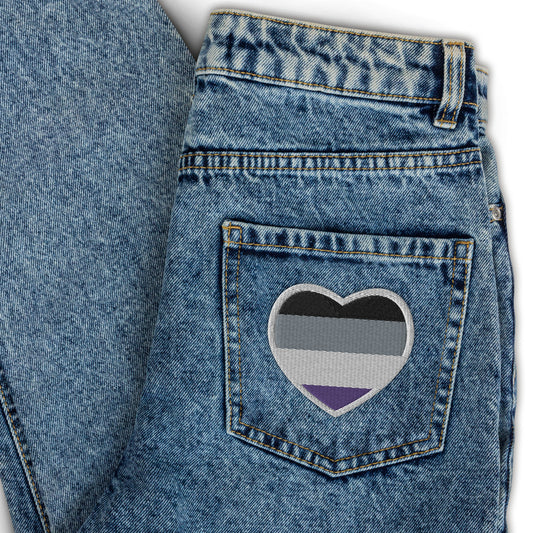 Asexual Embroidered patch