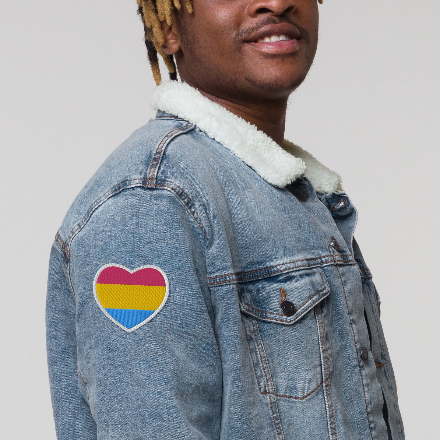 Pansexual Embroidered patches