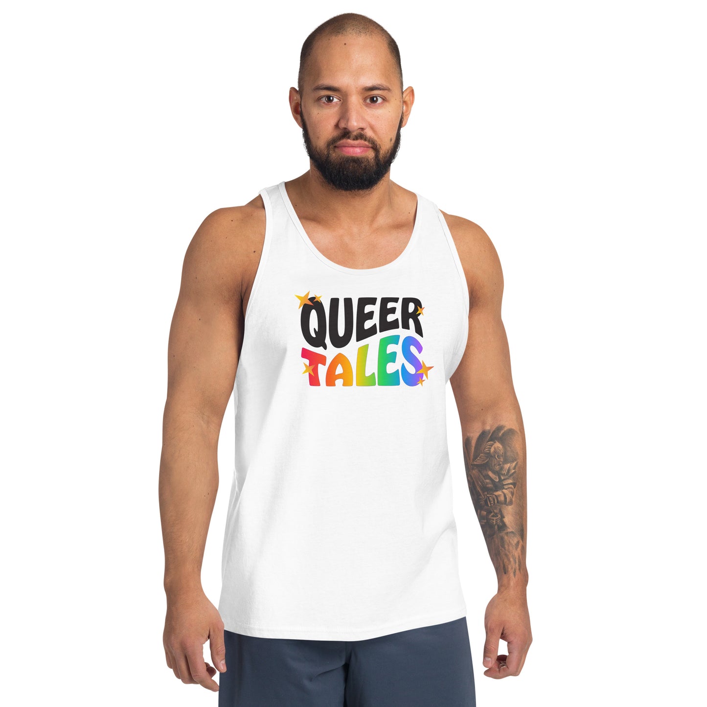 Unisex Tank Top: Retro Queer