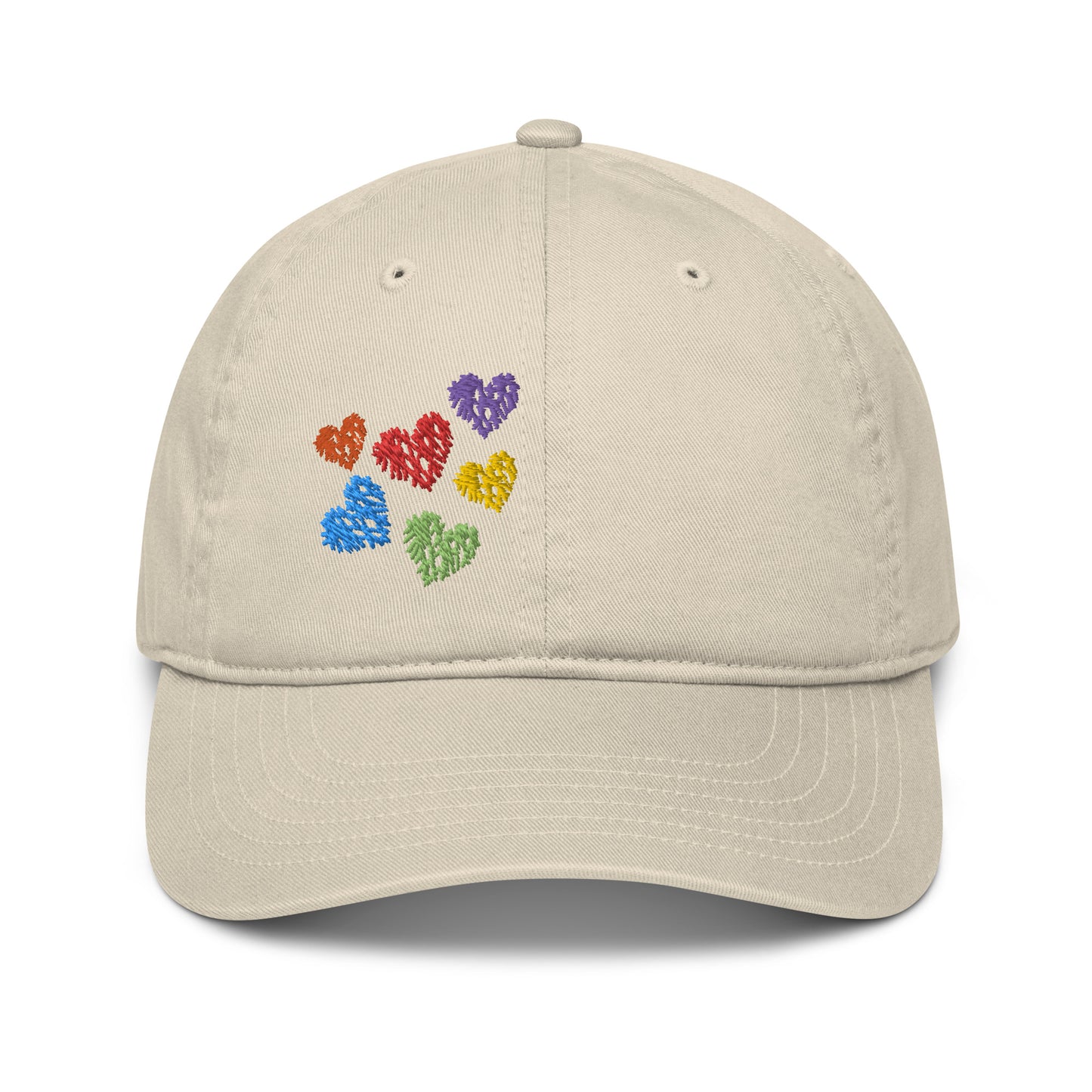 Organic hat: Love Stitch