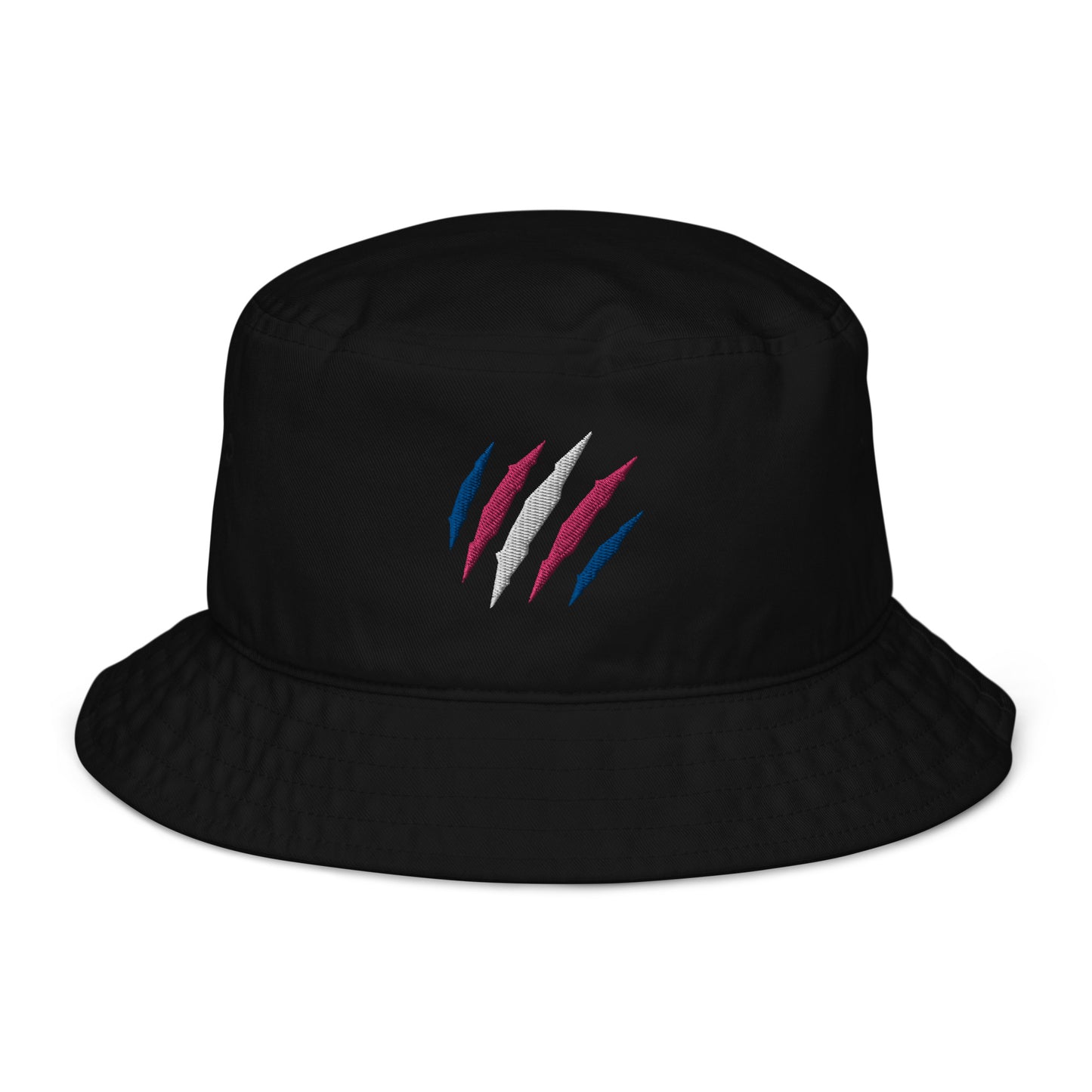 Organic Bucket Hat: Transgender Pride Mark