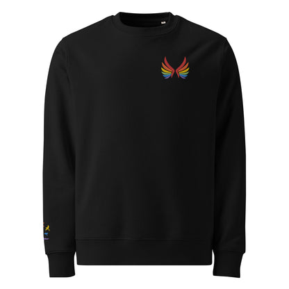 Eco Sweatshirt: Wings of Pride