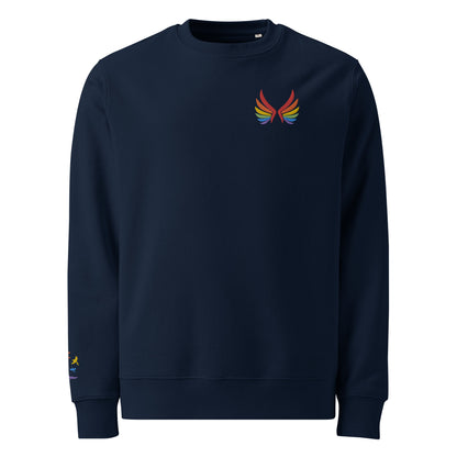 Eco Sweatshirt: Wings of Pride