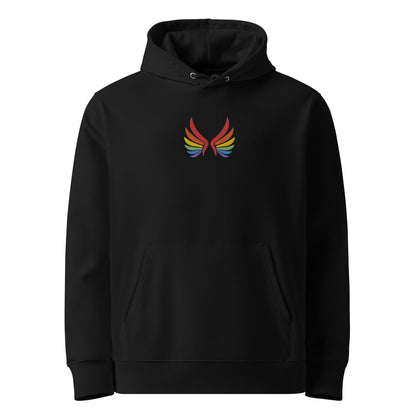 Eco Hoodie: Wings of Pride