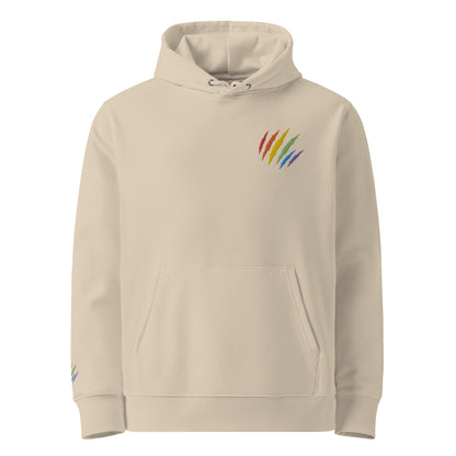 Eco Hoodie: Rainbow Mark