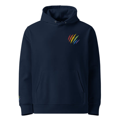 Eco Hoodie: Rainbow Mark