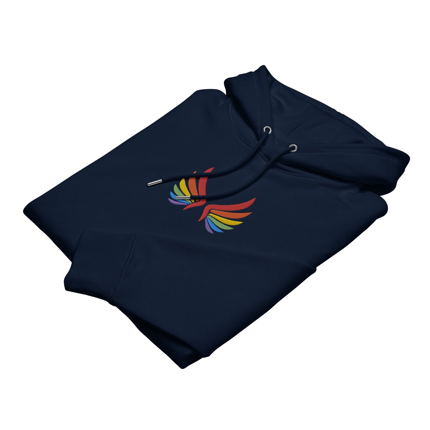 Eco Hoodie: Wings of Pride