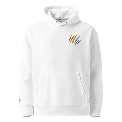 Eco Hoodie: Rainbow Mark