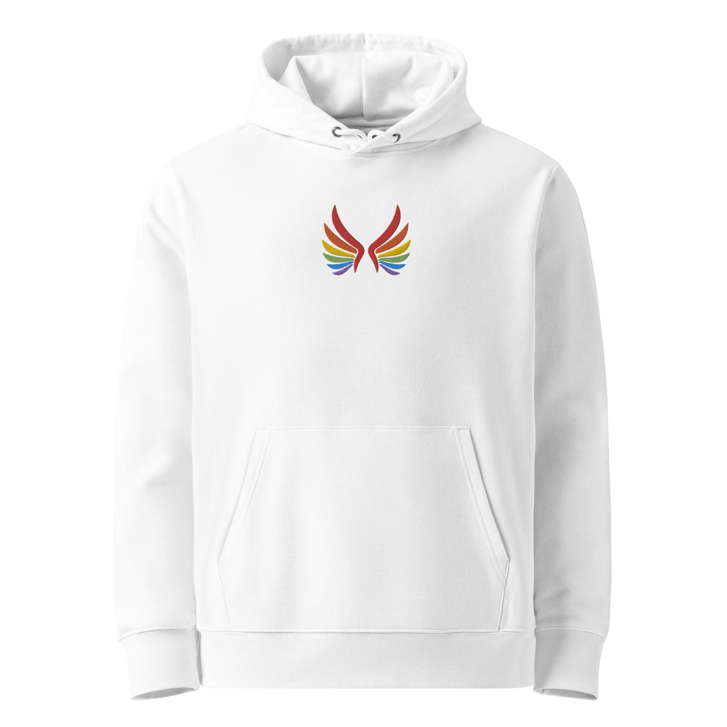 Eco Hoodie: Wings of Pride