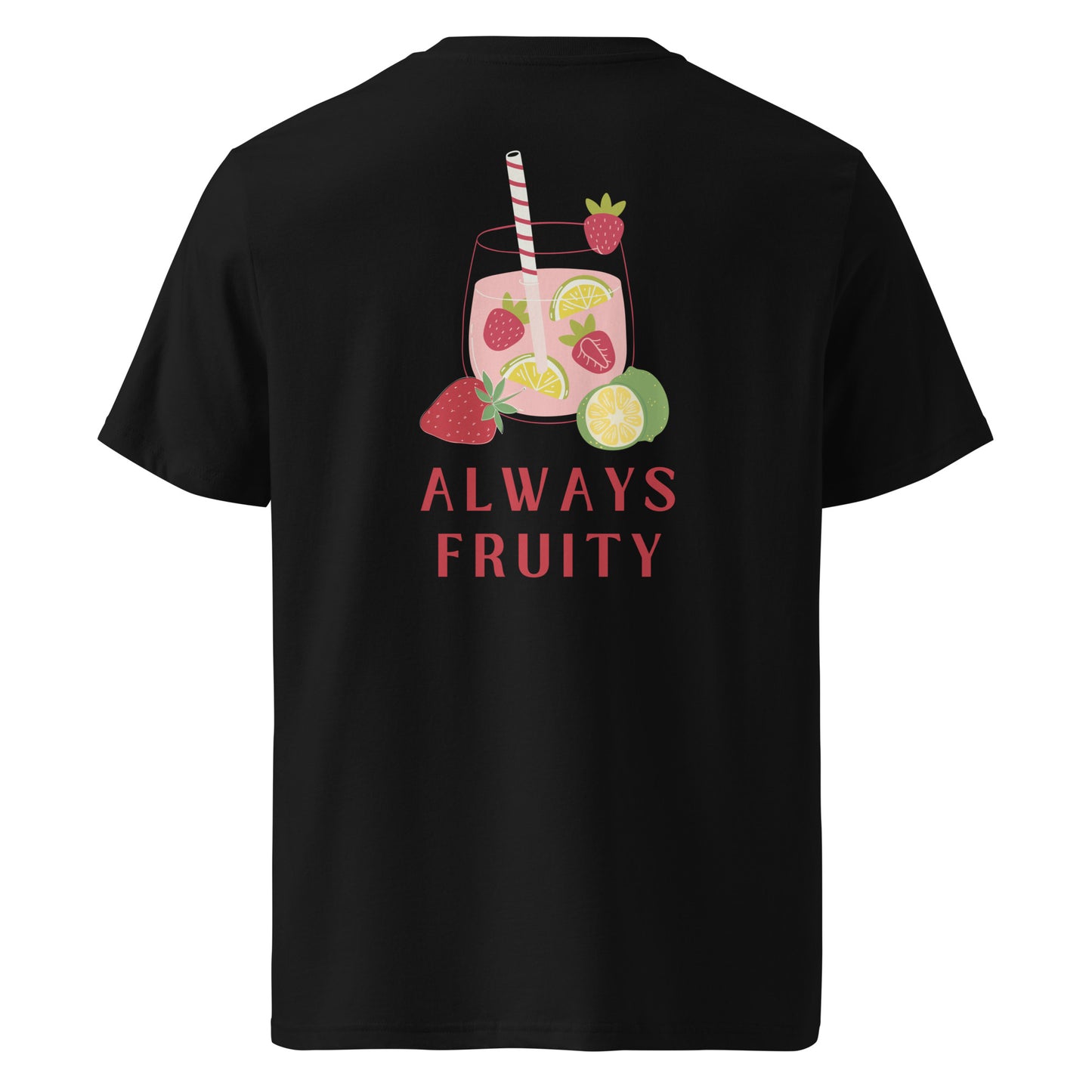 Organic Cotton T-shirt Print: Always Fruity