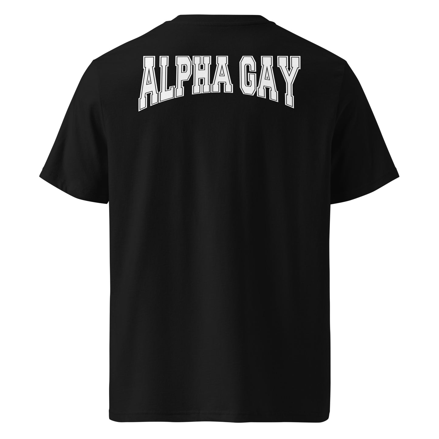 Organic Cotton T-shirt: Alpha Gay