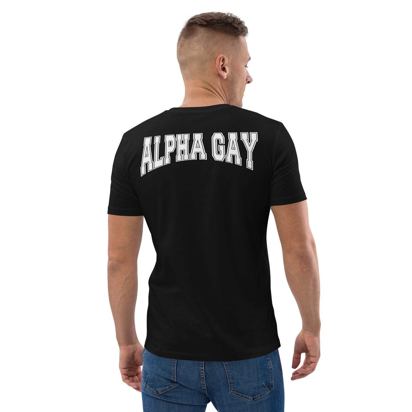 Organic Cotton T-shirt: Alpha Gay