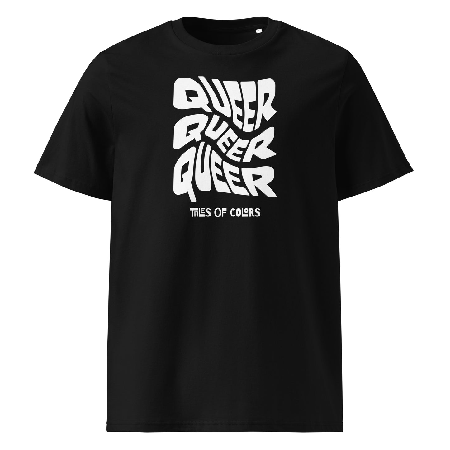 Organic Cotton T-shirt: Queer Twist Print