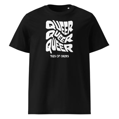 Organic Cotton T-shirt: Queer Twist Print