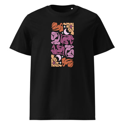 T-shirt en coton biologique : T-shirt imprimé mosaïque Matisse