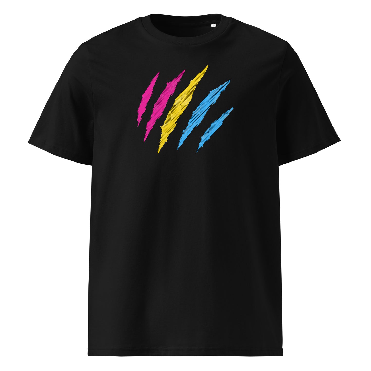 Organic Cotton t-shirt: Pansexual Mark Print