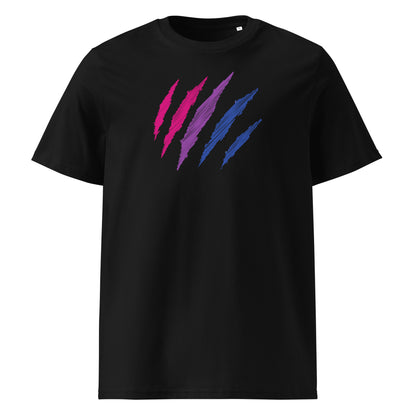 Organic Cotton T-shirt: Bisexual Mark Print