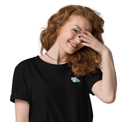 T-shirt en coton biologique : Trans Cloud