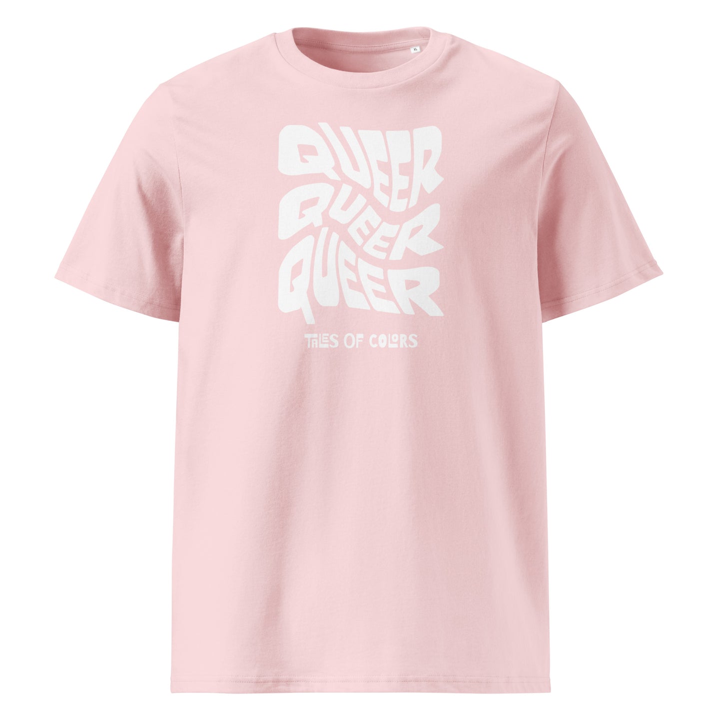 Organic Cotton T-shirt: Queer Twist Print