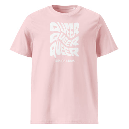 T-shirt en coton biologique : imprimé Queer Twist