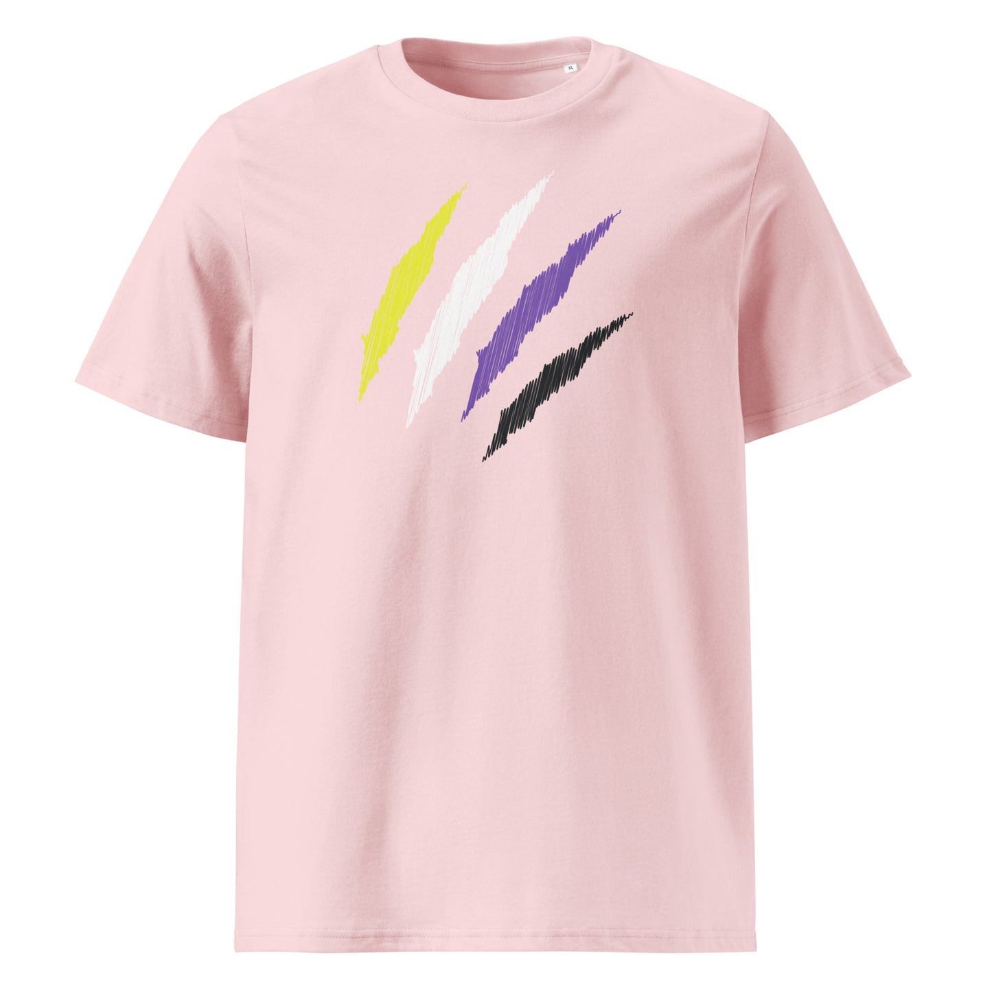 Organic Cotton T-shirt: Non-Binary Mark Print