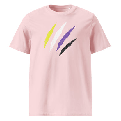 Organic Cotton T-shirt: Non-Binary Mark Print