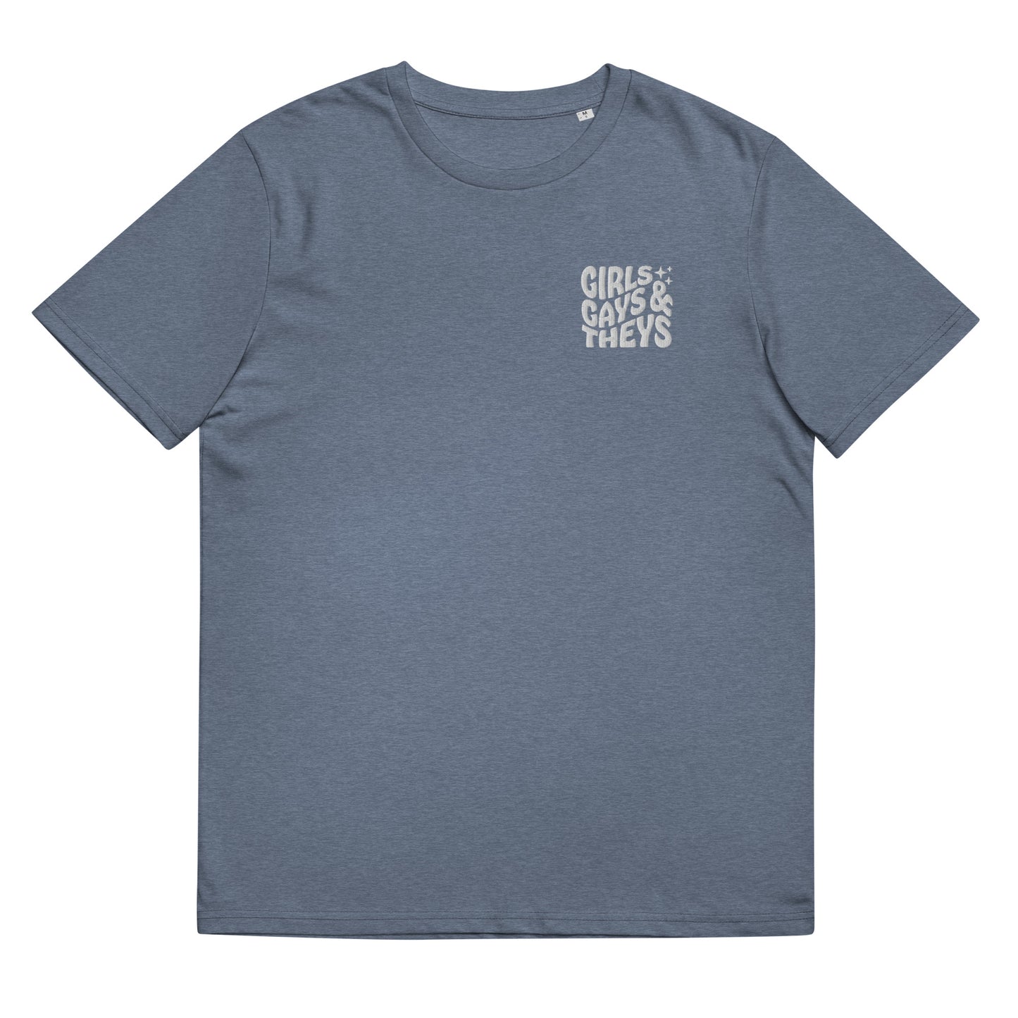 Organic cotton t-shirt: Girls Gays & They's