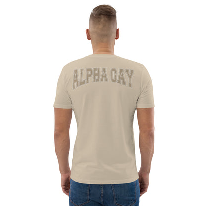 Organic Cotton T-shirt: Alpha Gay