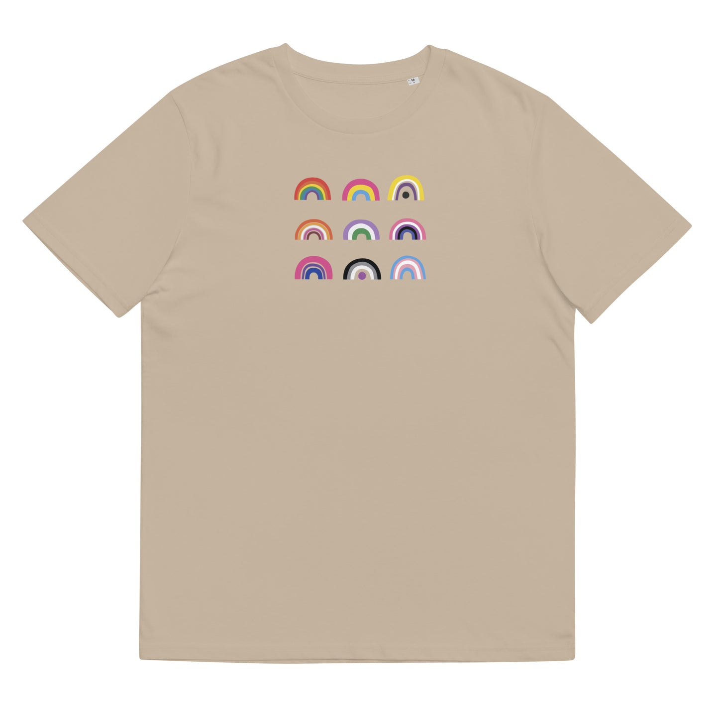 Organic Cotton T-shirt: Queer Team Graphic Print