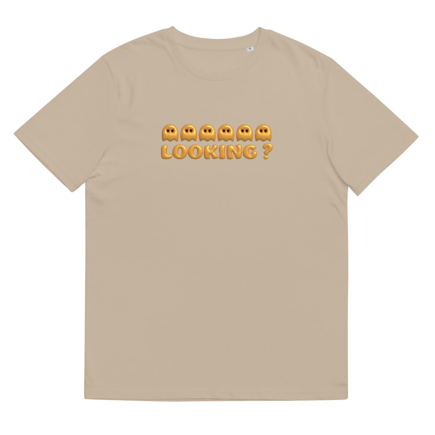 Organic Cotton T-shirt: Looking? Graphic Print