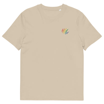 Organic Cotton T-shirt: Roar with Pride Mark