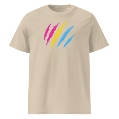 Organic Cotton t-shirt: Pansexual Mark Print