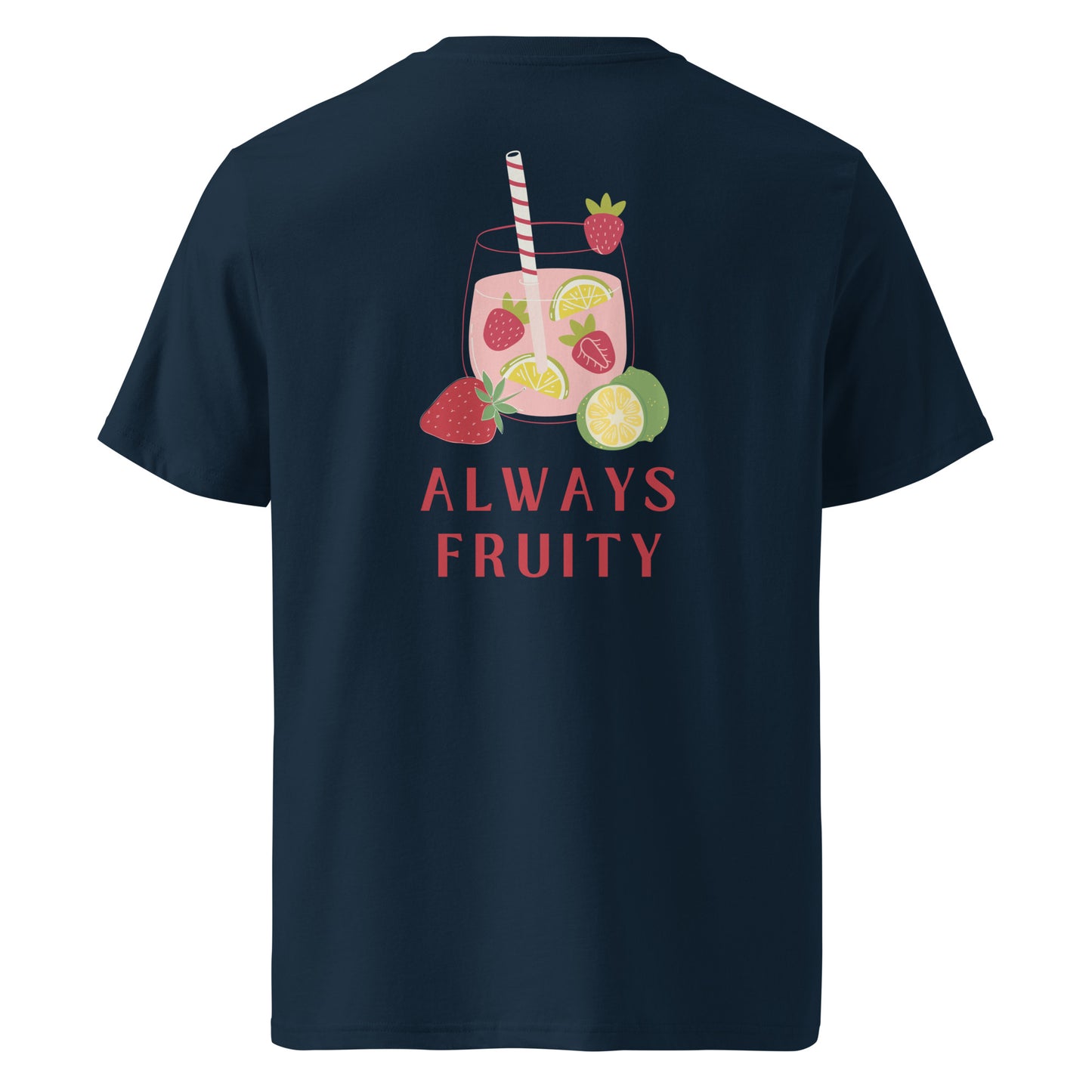 Organic Cotton T-shirt Print: Always Fruity