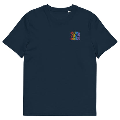 Organic Cotton T-shirt: Follow Your Rainbow