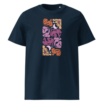 T-shirt en coton biologique : T-shirt imprimé mosaïque Matisse