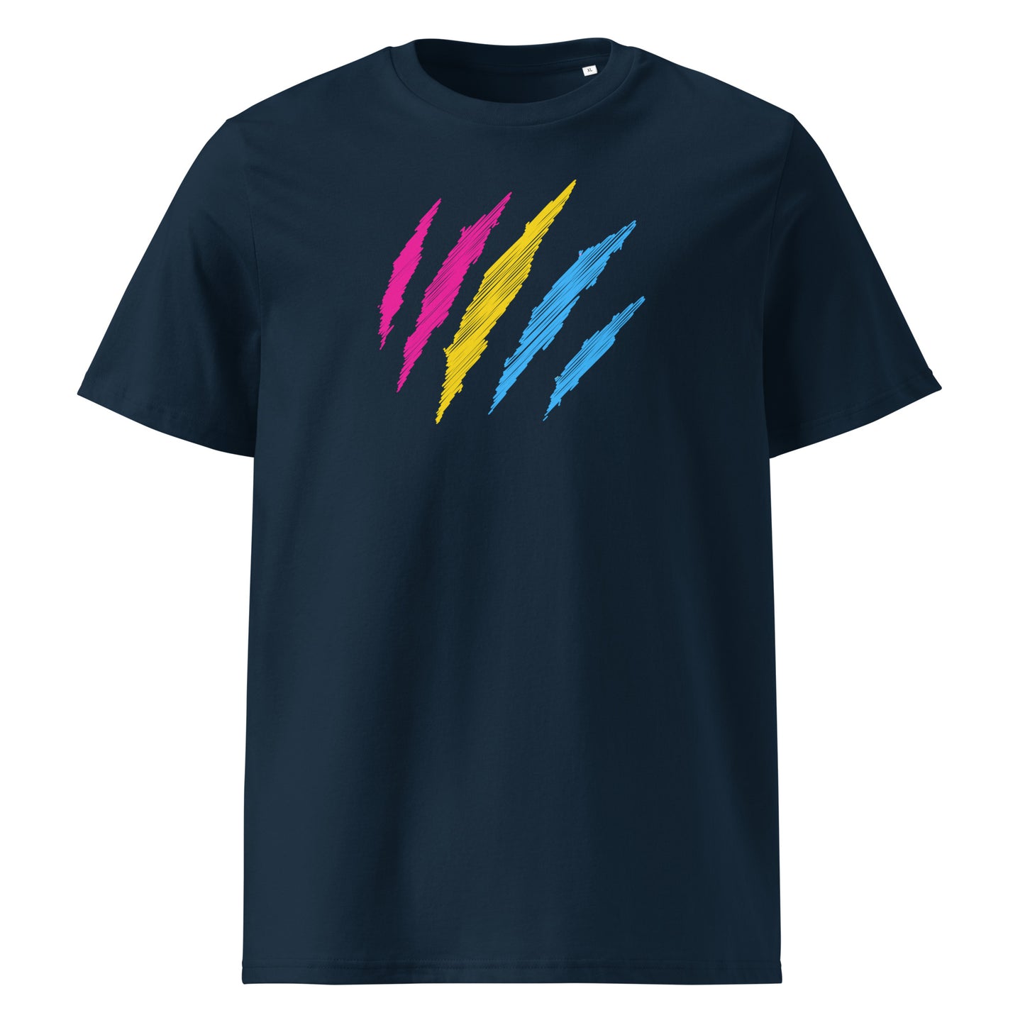 Organic Cotton t-shirt: Pansexual Mark Print