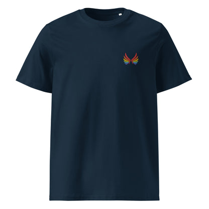 Organic Cotton T-shirt: Wings of Pride